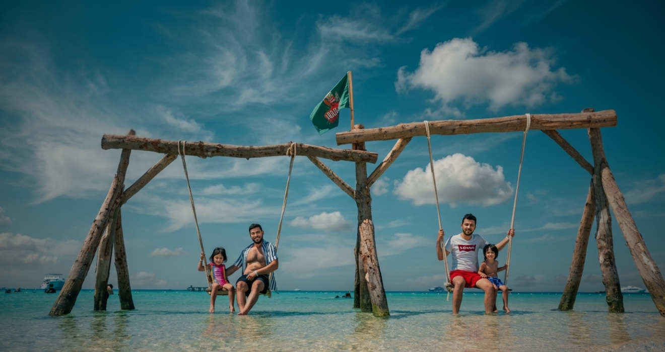 Hula Hula Island Boat Trip with Snorkeling & Lunch